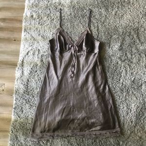 Victoria Secret Gray Slip-dress
